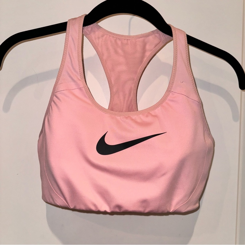 Nike Women's Light Pink Sports Bra